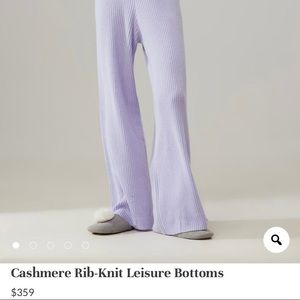 Nap 100% cashmere pants